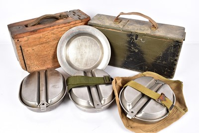 Lot 101 - Three Falklands Era Mess Kits