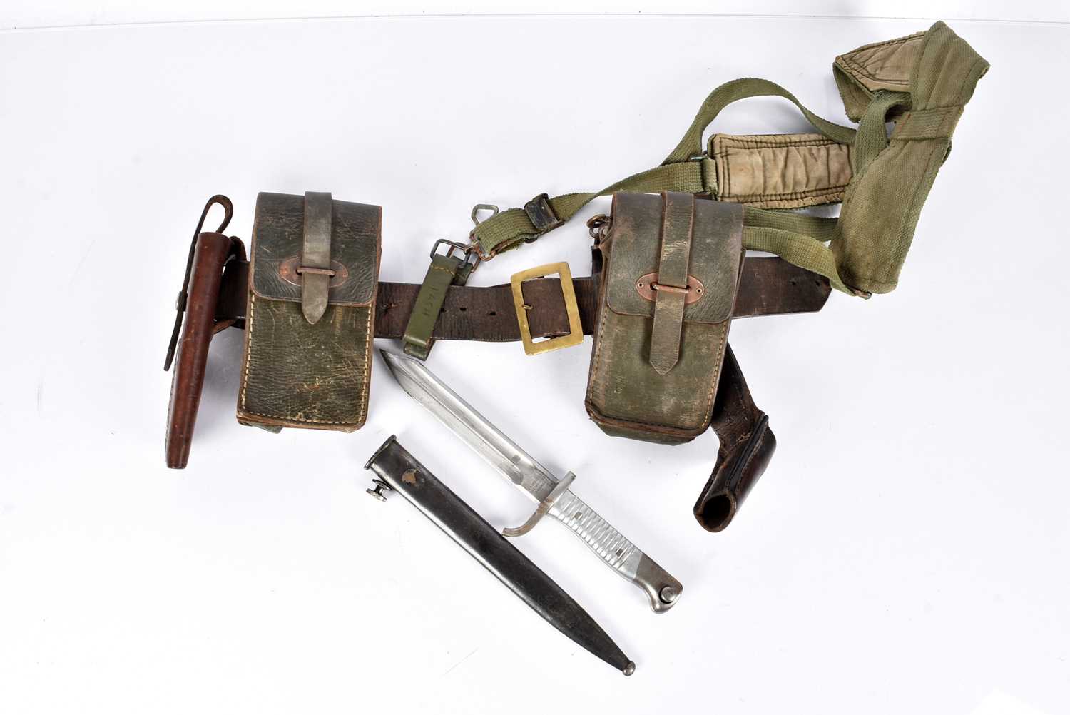 Lot 108 - A Falklands Era Kit Belt