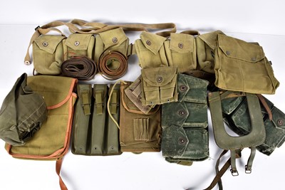 Lot 110 - A selection of Falkland Era Webbing