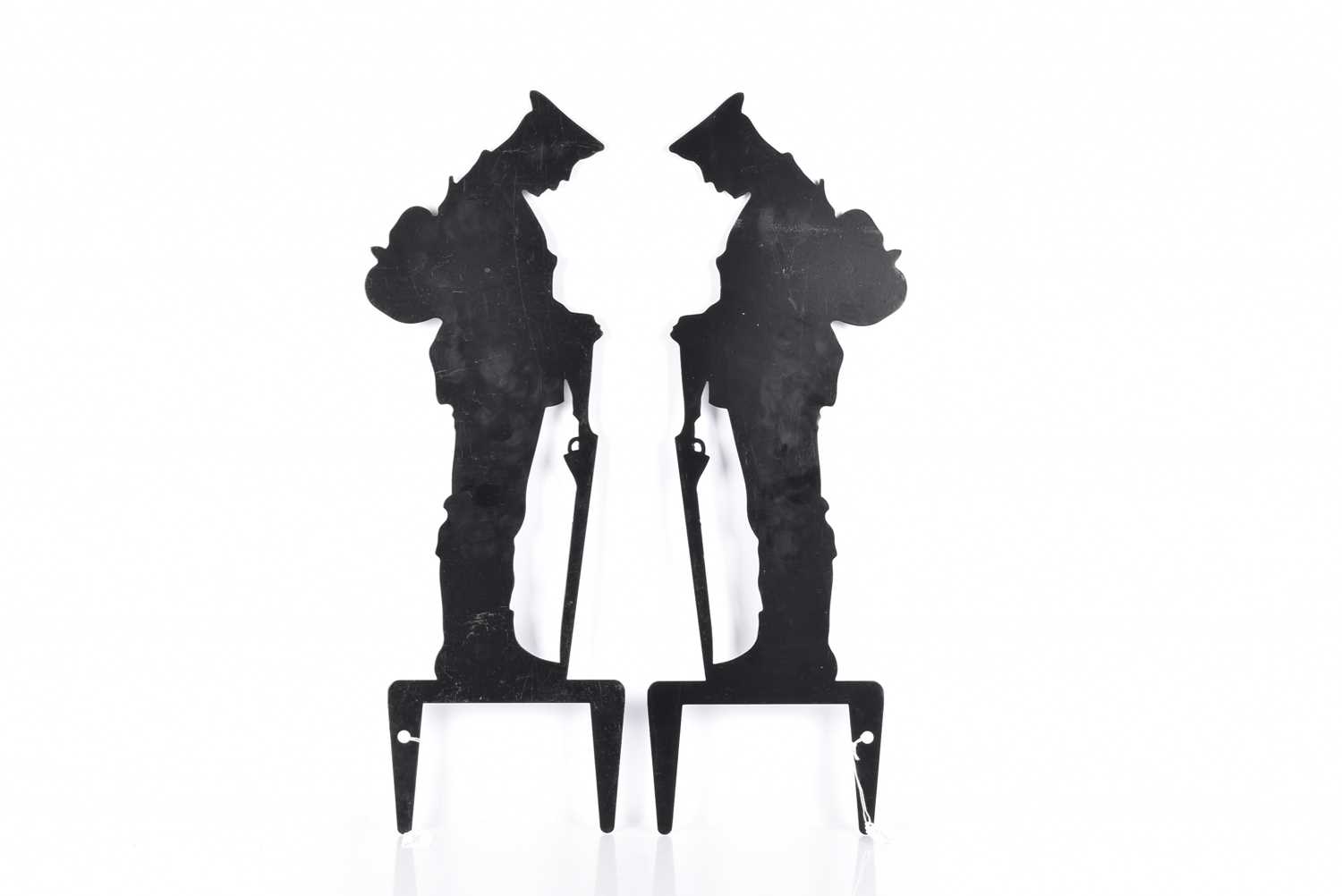 Lot 111 - A pair of 'Tommy' Soldier Silhouettes