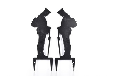 Lot 111 - A pair of 'Tommy' Soldier Silhouettes