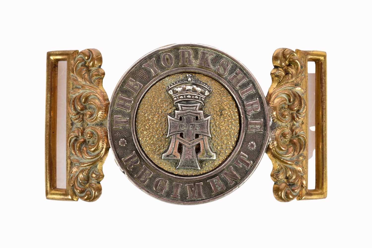 Lot 113 - A Victorian Yorkshire Regiment Officer's Belt Buckle