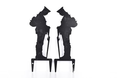Lot 114 - A pair of 'Tommy' Soldier Silhouettes
