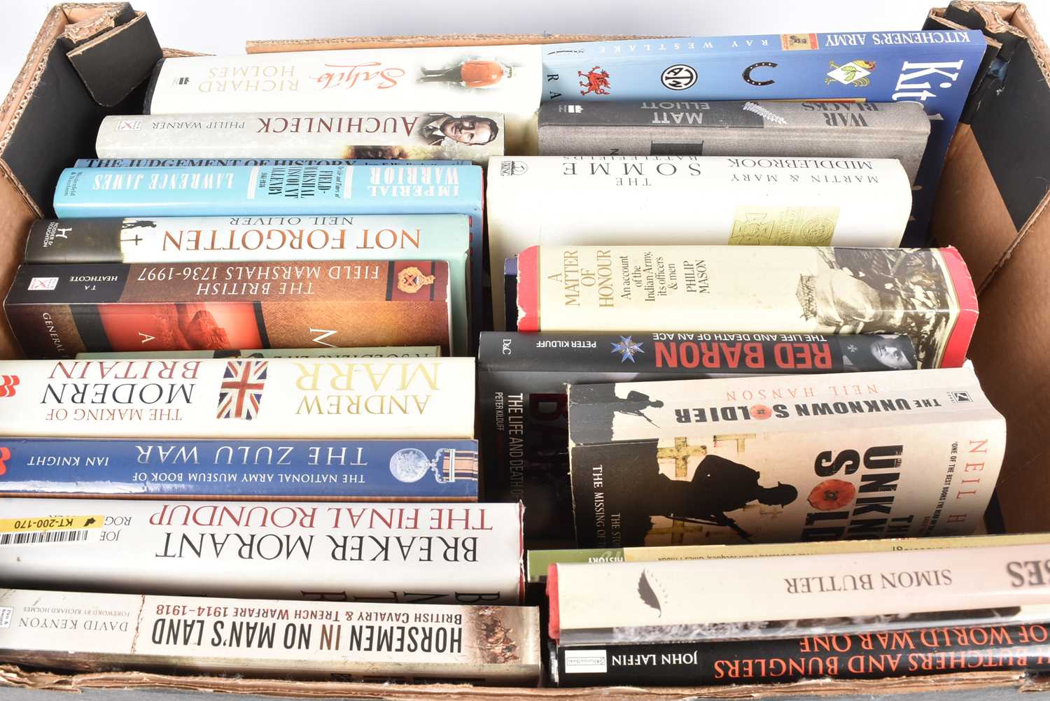Lot 118 - AN assortment of Military Related Books