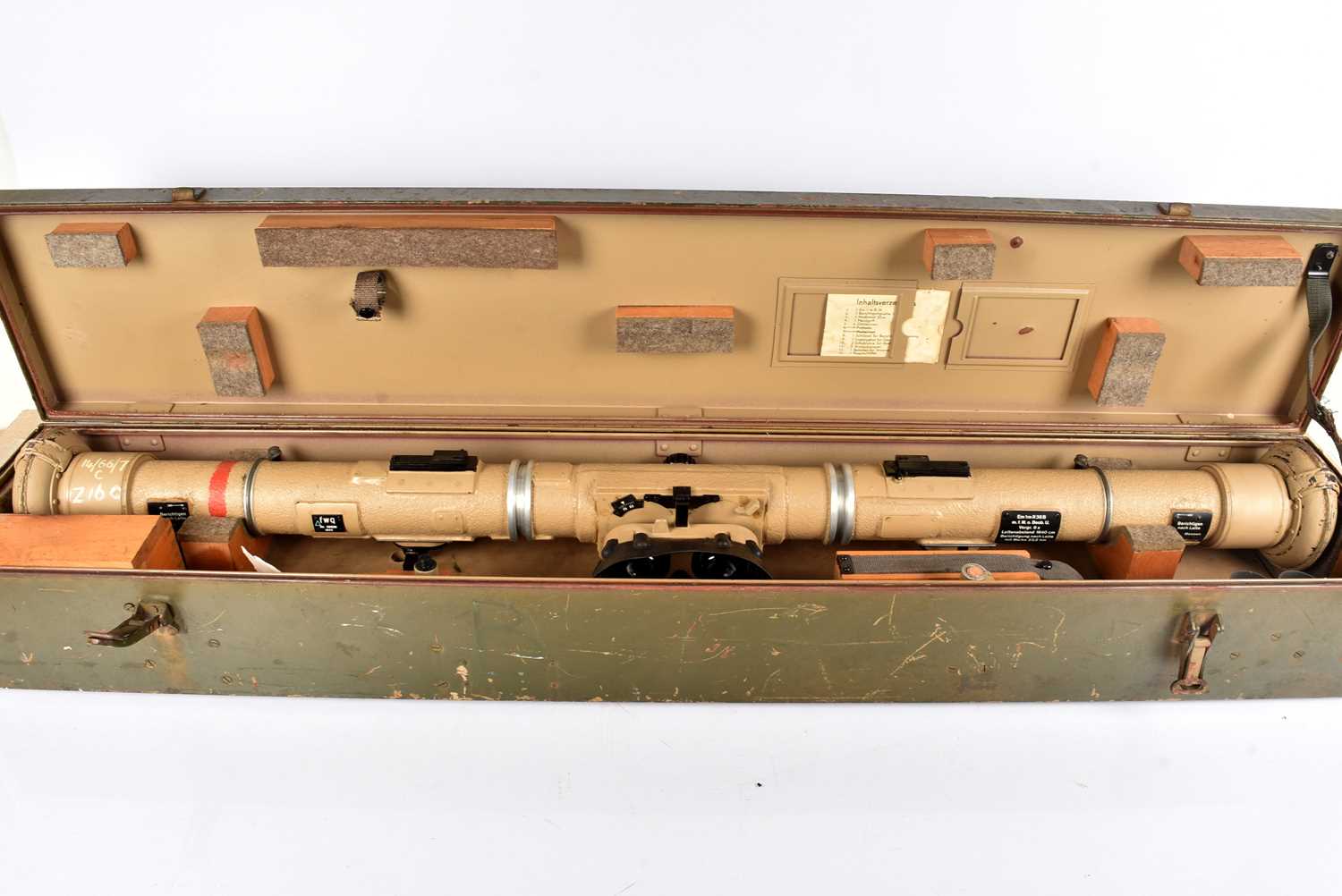 Lot 128 - A German Wehrmacht Artillery Range Finder by FWQ