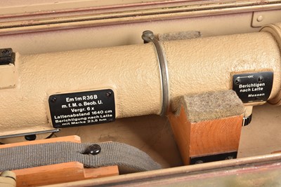 Lot 128 - A German Wehrmacht Artillery Range Finder by FWQ