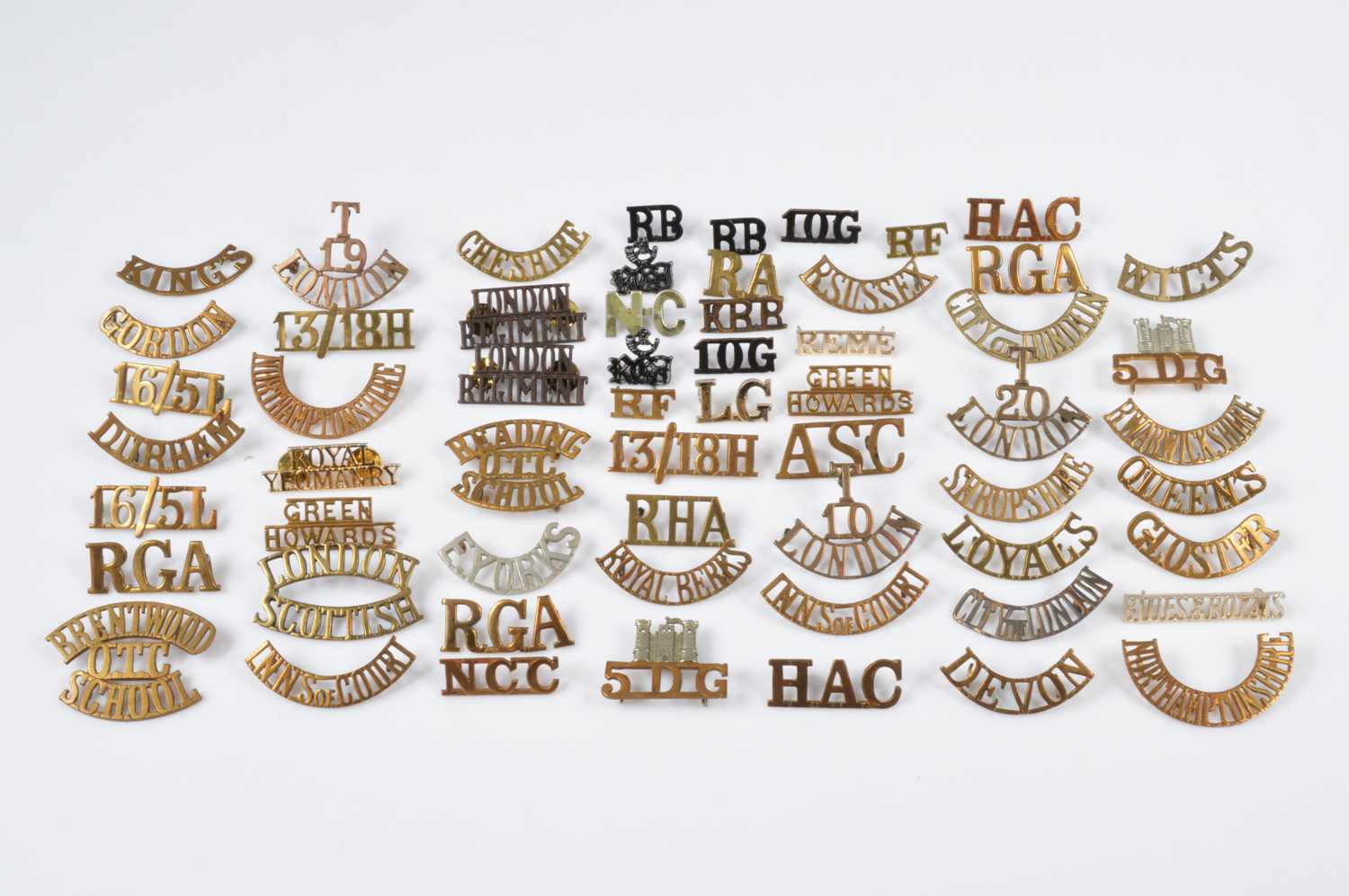 Lot 140 - Shoulder Titles