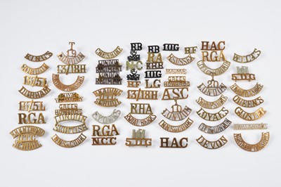 Lot 140 - Shoulder Titles