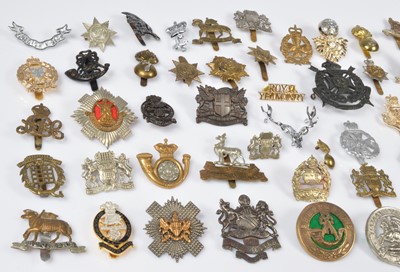 Lot 141 - An assortment of Regimental Cap Badges