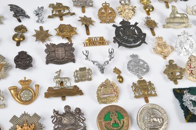 Lot 141 - An assortment of Regimental Cap Badges