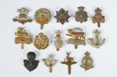 Lot 147 - An assortment of British Regimental Cap Badges