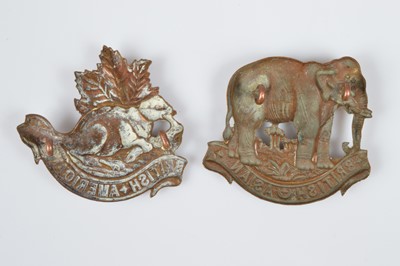 Lot 153 - Two Boer War Period Cap badges
