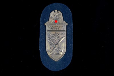 Lot 173 - A WWII German Narvik Campaign Shields