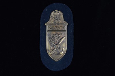 Lot 173 - A WWII German Narvik Campaign Shields