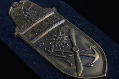 Lot 173 - A WWII German Narvik Campaign Shields