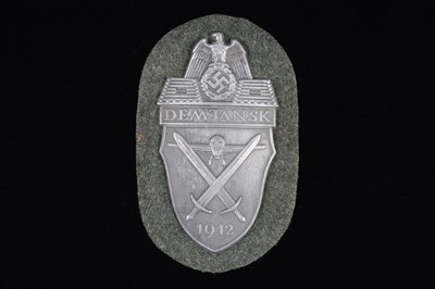 Lot 174 - A WWII German Demjansk Shield