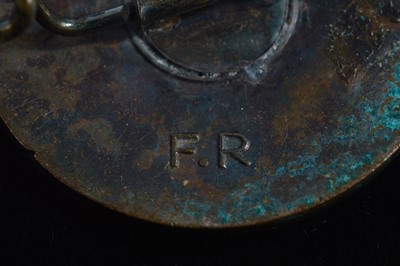 Lot 178 - A Heim ins Reich enamel badge