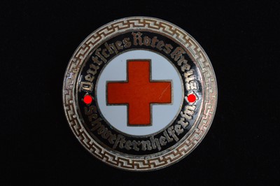 Lot 179 - A German Red Cross Senior Helper Badge