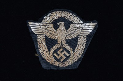 Lot 185 - A German Police Cap Eagle Insignia