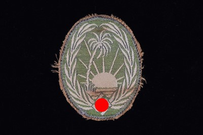Lot 189 - A German Afrika Corp Cloth Sonderverband 288 Sleeve Badge
