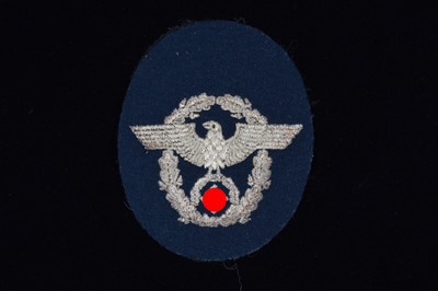 Lot 190 - A Scarce German Water Police Tunic Insignia
