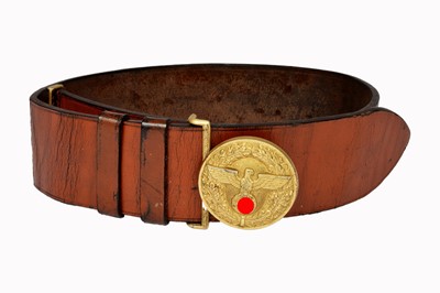 Lot 283 - A Third Reich NSDAP Political Leaders Belt and Buckle