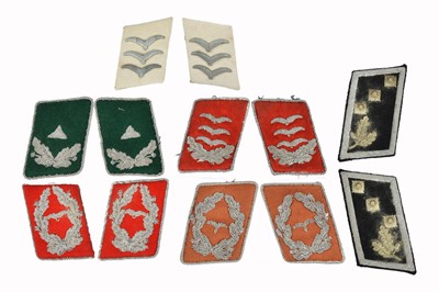 Lot 290 - Six pairs of Luftwaffe Collar Tabs