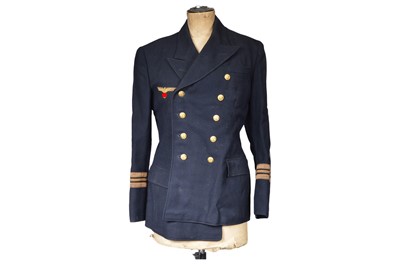 Lot 314 - A WWII Kriegsmarine Officer's Tunic and Trousers