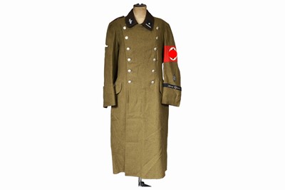 Lot 334 - A WWII German NSKK Greatcoat
