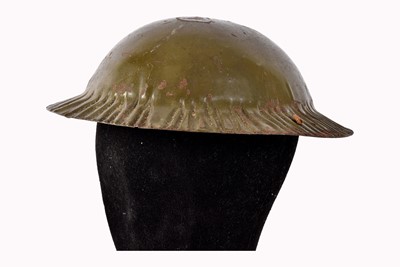 Lot 341 - A WWII British Child's Toy Brodie Helmet