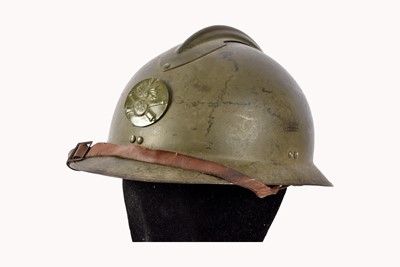 Lot 343 - A WWII French M26 Pattern Adrian Helmet