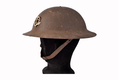 Lot 346 - A British WWI Brodie Helmet