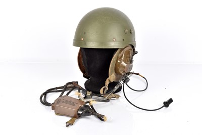 Lot 365 - A French made Tank Crew Helmet M65