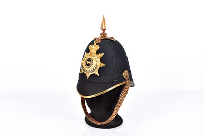 Lot 369 - Hampshire Regiment Officer's Home Service Helmet