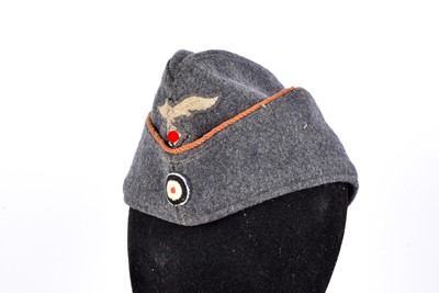Lot 374 - A German Luftwaffe Signals Section Overseas Side Cap
