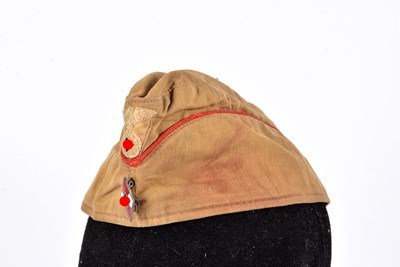 Lot 379 - A German Hitler Youth Summer Pattern Overseas Side Cap