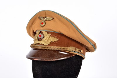 Lot 398 - A WWII German Third Reich NSDAP Political Leaders Peaked Cap