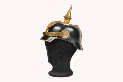 Lot 416 - An Imperial German Army Officer's Pickelhaube helmet