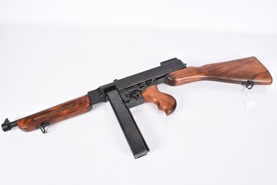 Lot 419 - A non-firing Denix Model of a Thompson 1928 Machine Gun