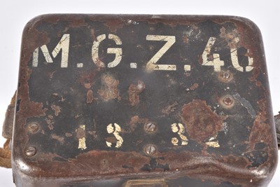 Lot 437 - A scarce MG34/42 Optical Sight and Case