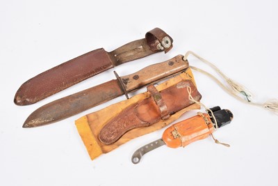 Lot 450 - An RAF Type D Survival Knife by Wilkinson Sword