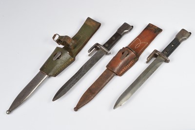 Lot 510 - A Belgian FN Type A Bayonet and Scabbard
