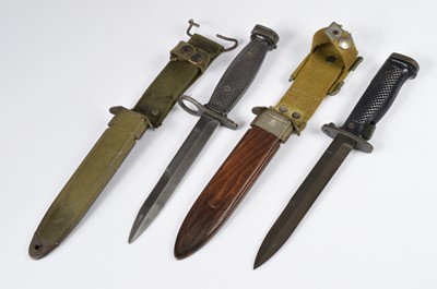 Lot 515 - A Danish M62 Bayonet and Scabbard
