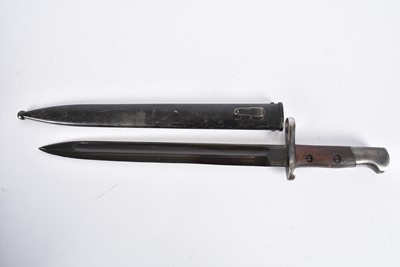 Lot 521 - A WWII Portuguese Mauser Bayonet