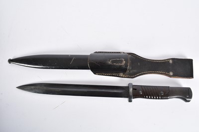 Lot 522 - A German K98 Bayonet and Scabbard
