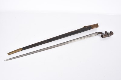 Lot 528 - An 1876 Pattern Socket Bayonet