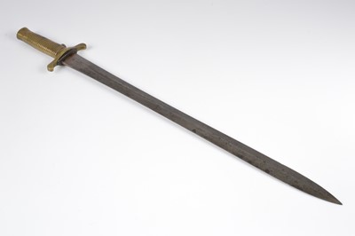 Lot 536 - A British Brunswick 1848 Pattern 2n Model Bayonet