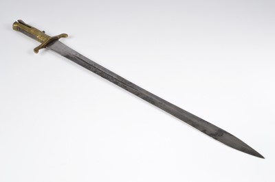 Lot 537 - A British Brunswick 1837 Pattern 1st Model Bayonet
