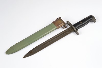 Lot 542 - A Korean Era M1 Grand Bayonet and Scabbard