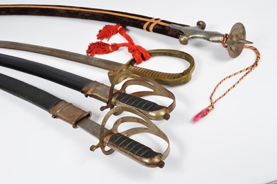 Lot 551 - A collection of four swords